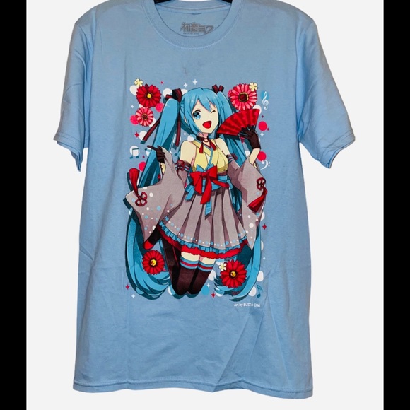 New hatsune miku shirt sz Small - Picture 1 of 4